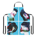 Faces apron design inspired by the innovative music of artist FKA twigs