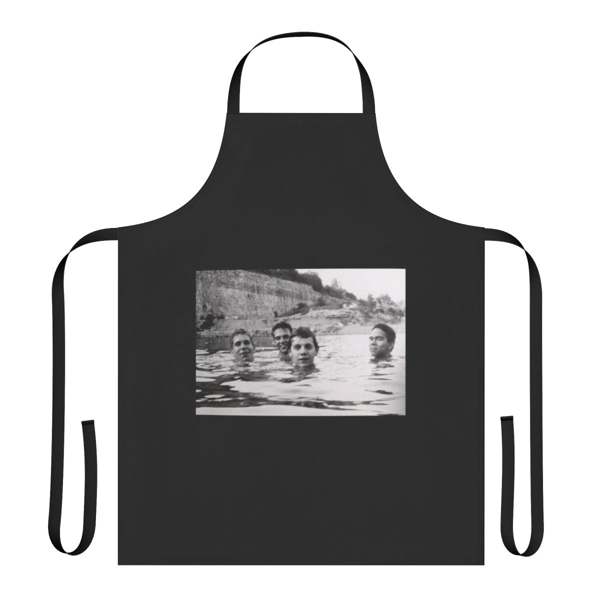 Alternative rock-inspired kitchen apron featuring the Slint Spiderland album cover