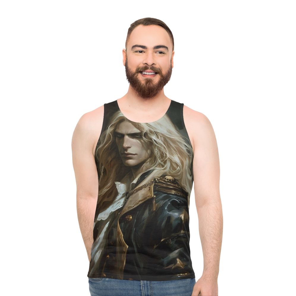 Alucard Castlevania Unisex Gaming Tank Top
