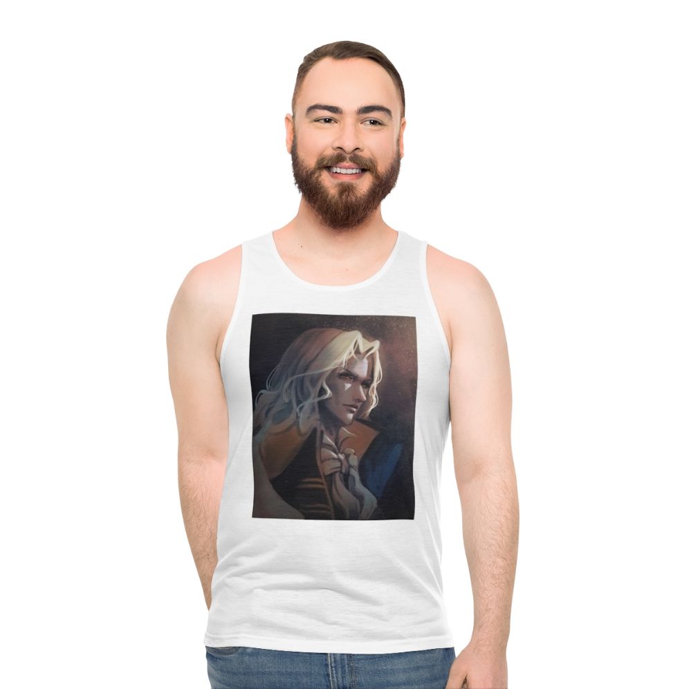 Alucard Castlevania Netflix Unisex Tank Top