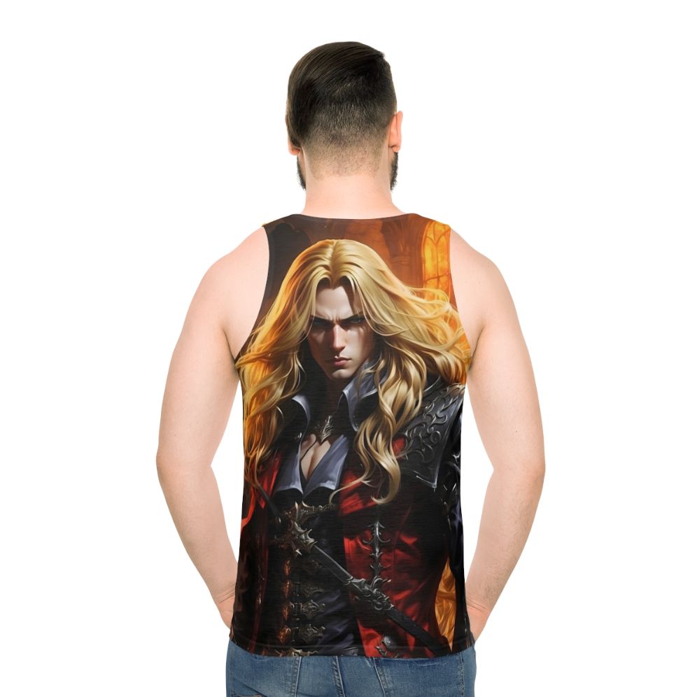 Alucard the Vampire Warrior Castlevania Unisex Tank Top