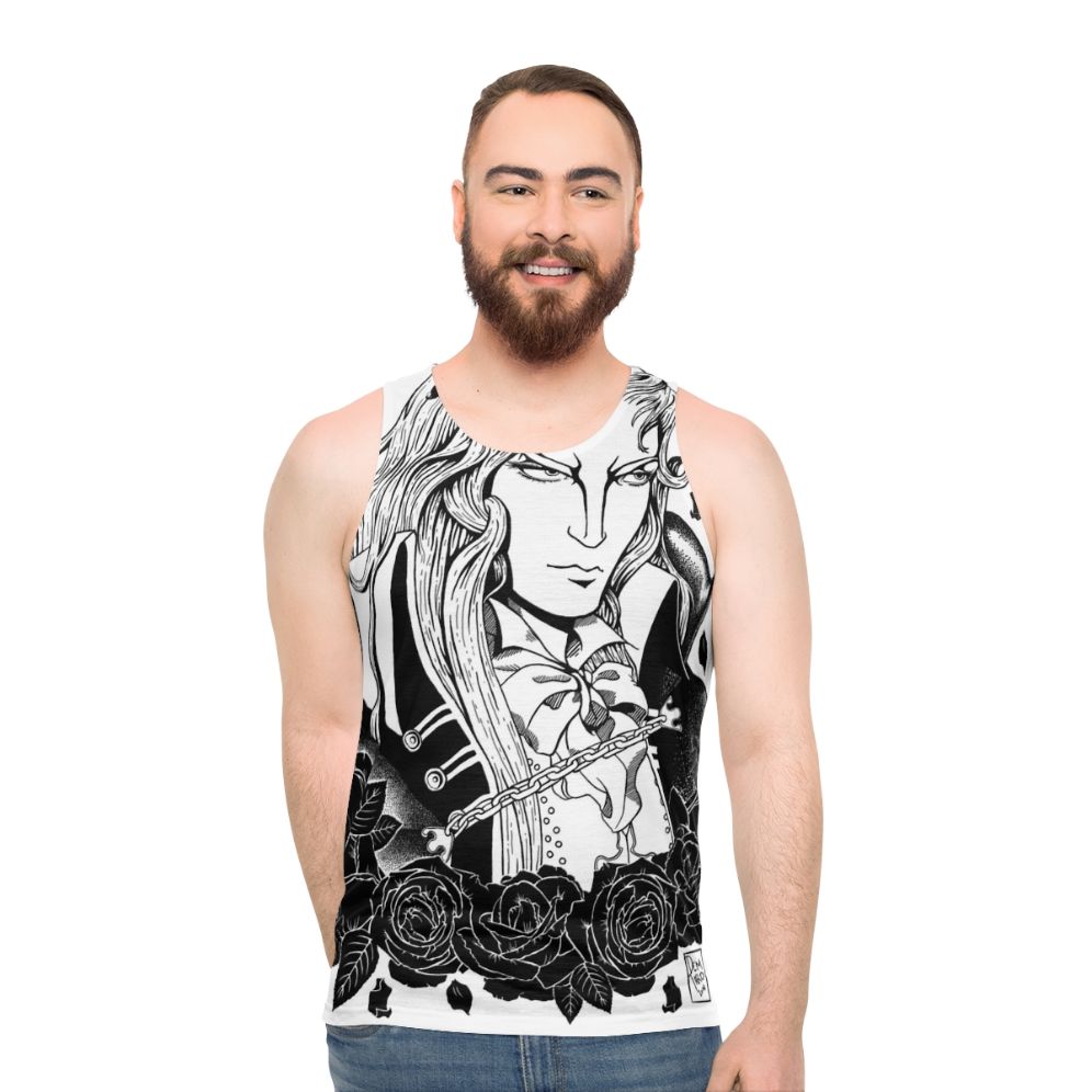 Alucard from Castlevania unisex tank top