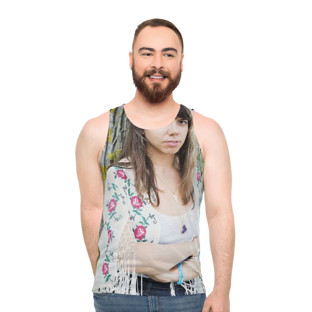 Alynda Segarra unisex retro aesthetic tank top