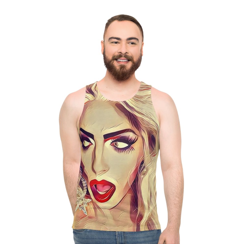 Alyssa Edwards unisex tank top