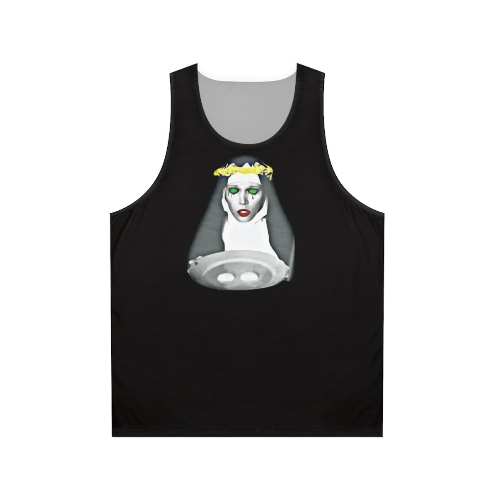 Amanda Lear 70s Disco Unisex Tank Top