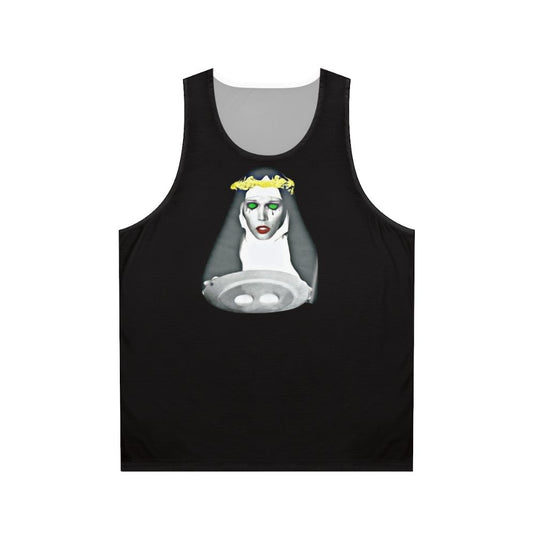 Amanda Lear 70s Disco Unisex Tank Top