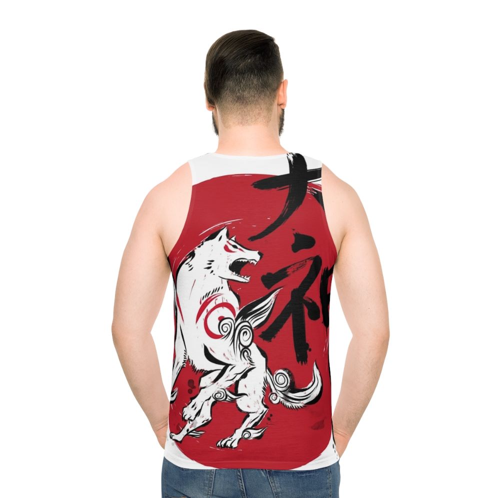 Amaterasu Sumi E Unisex Tank Top