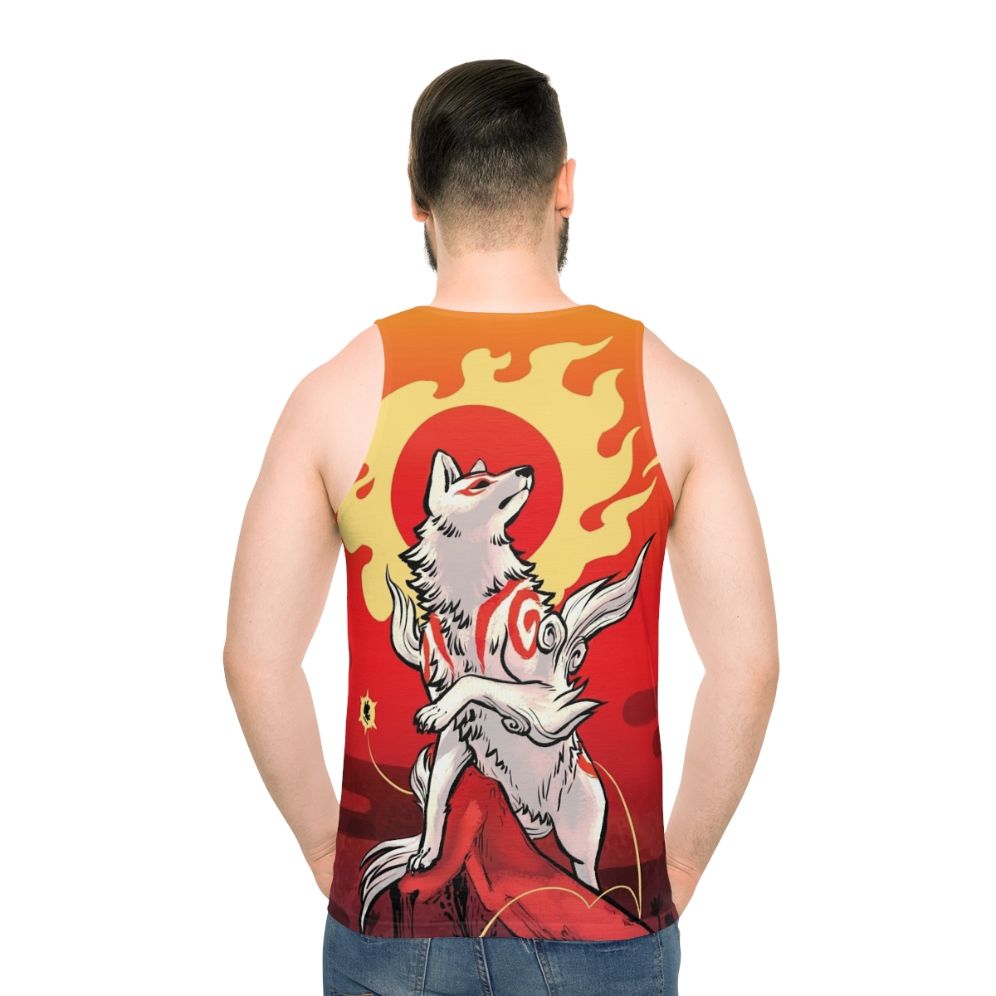 Amaterasu Sun Deity Unisex Tank Top