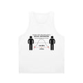 Amateur radio social distancing unisex tank top