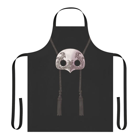 Amaurotine Mask Apron featuring a unique design inspired by the Ascians from Final Fantasy XIV