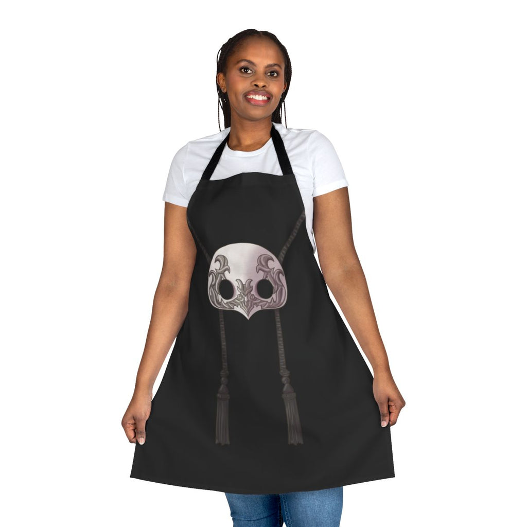 Amaurotine Mask Apron featuring a unique design inspired by the Ascians from Final Fantasy XIV