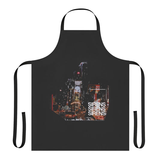 Ambient electronic music inspired apron design