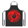 American Indian inspired apron featuring symbols of sovereignty, treaty issues, spirituality, and leadership.