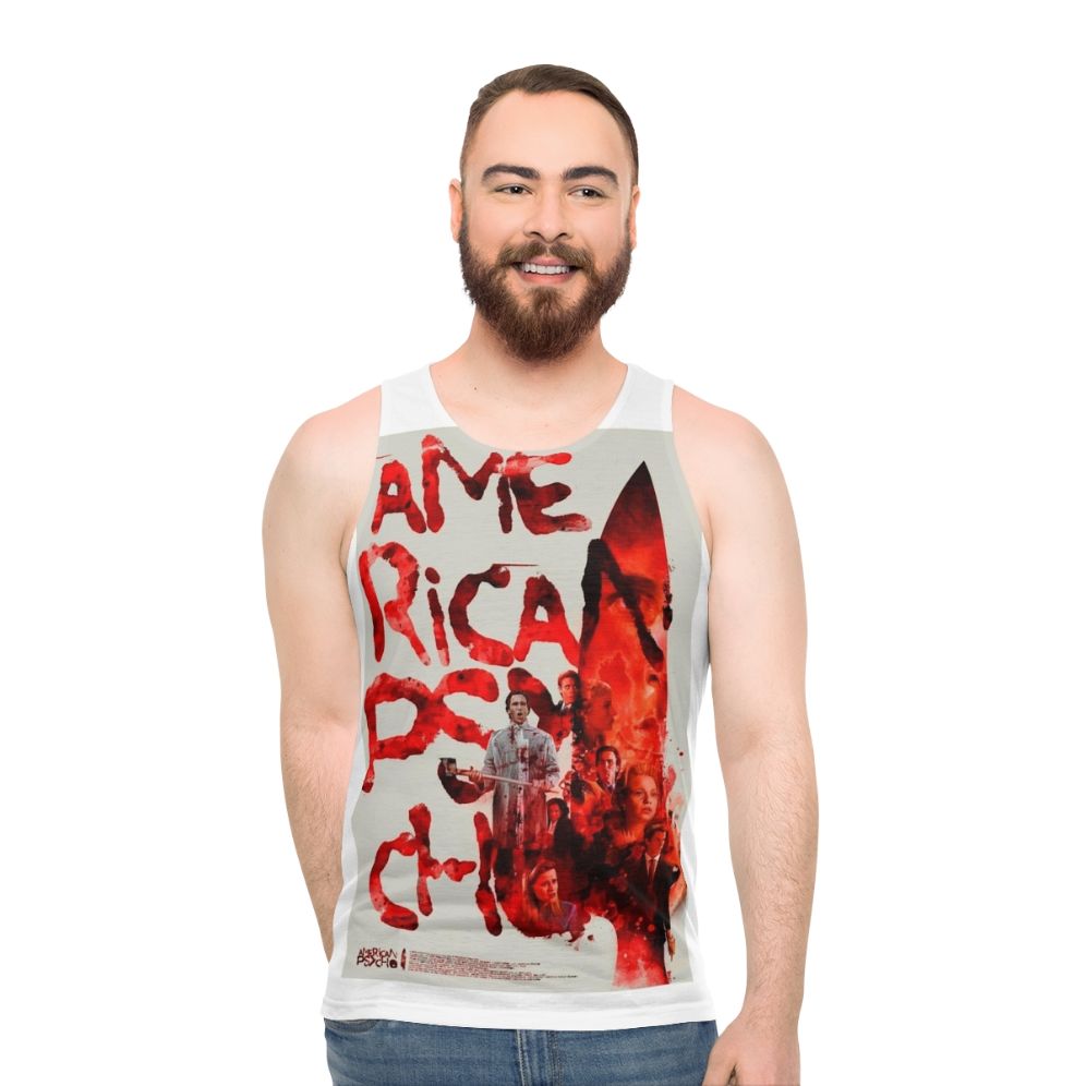 Vintage American Psycho Movie Unisex Tank Top