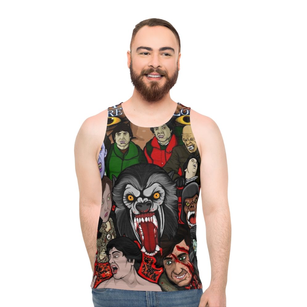 Unisex American Werewolf in London Horror Tank Top