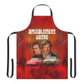 Amicalement Votre inspired cooking apron with a stylish design