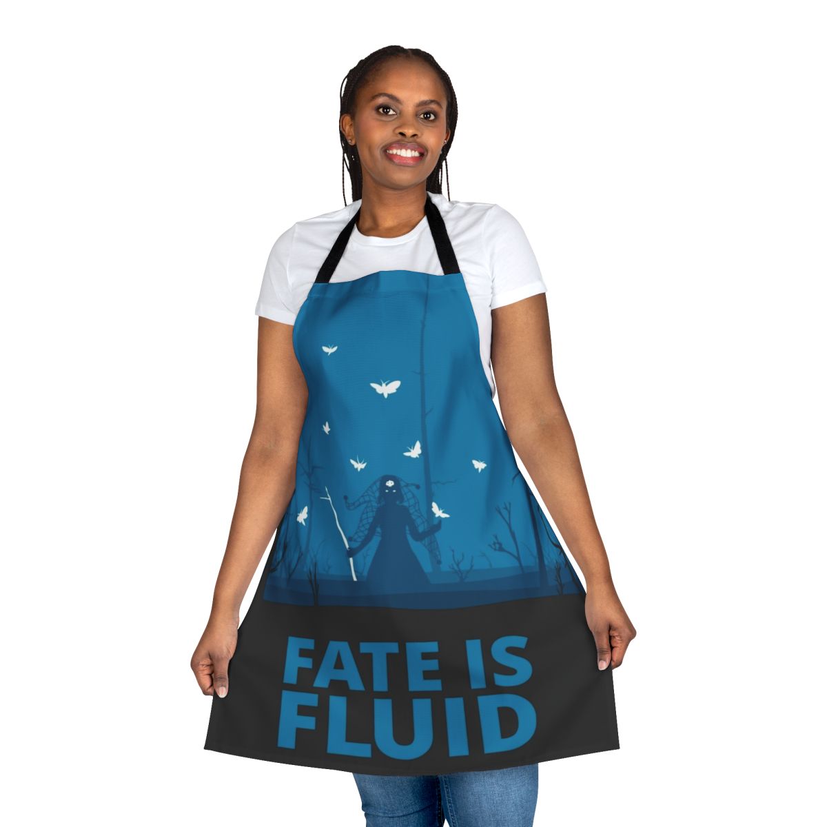 Aminatou-themed custom Magic: The Gathering apron