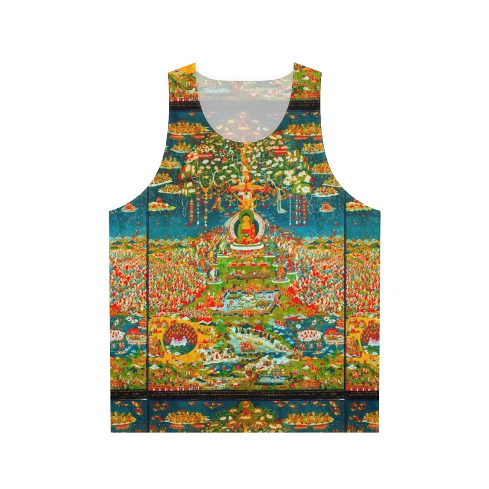Amityaus Buddha Unisex Psychedelic Tank Top