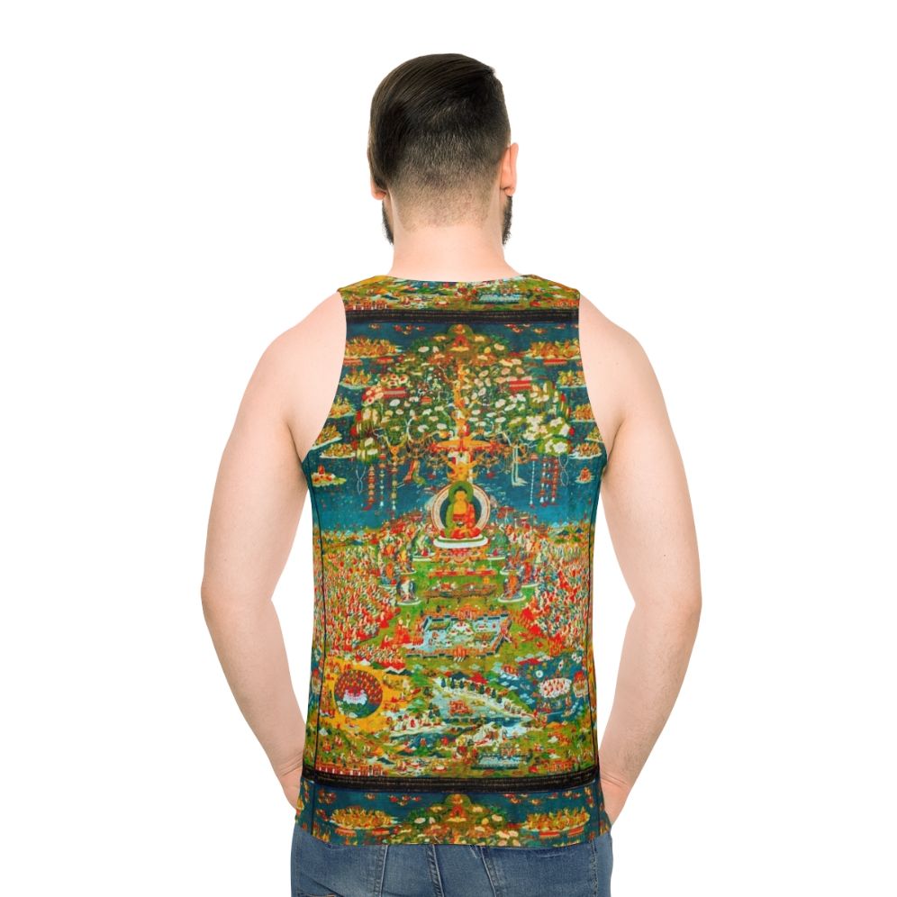 Amityaus Buddha Unisex Psychedelic Tank Top