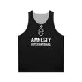 Amnesty International Unisex Tank Top with Human Rights Activist Design