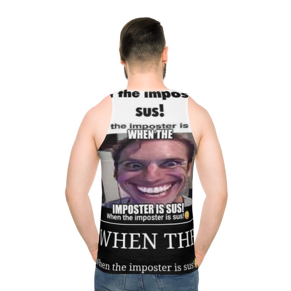 Among Us Impostor Sus Unisex Tank Top