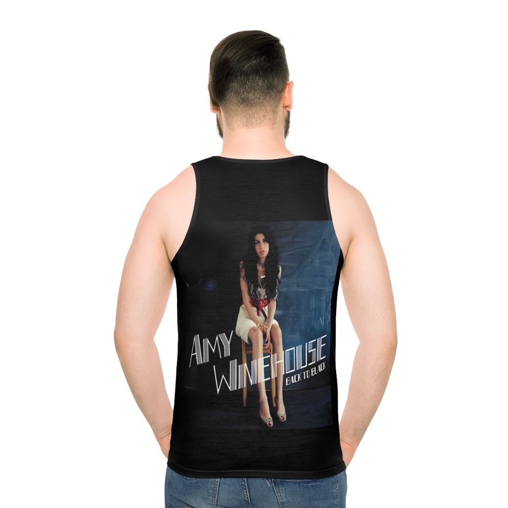 Amy Winehouse Unisex Tank Top with Vintage Inspired Design