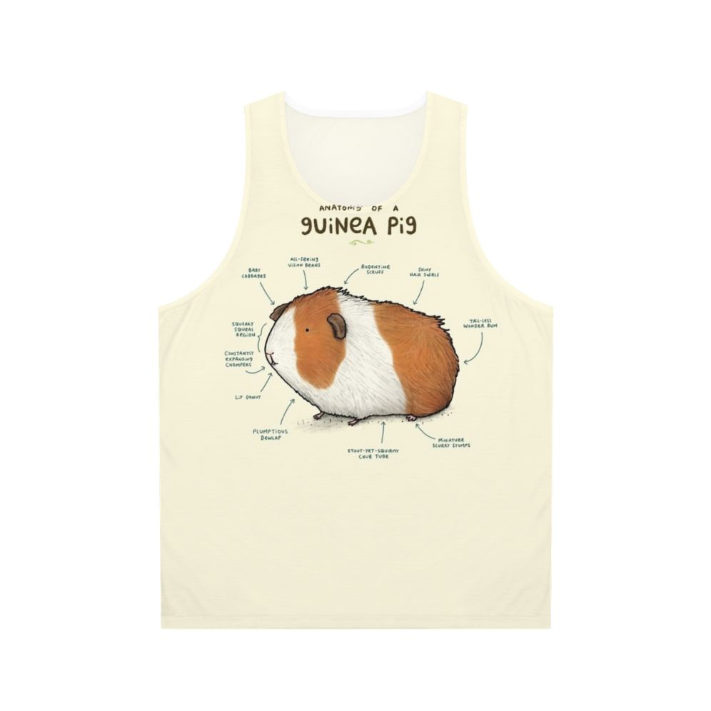 Anatomy of a Guinea Pig Unisex Tank Top