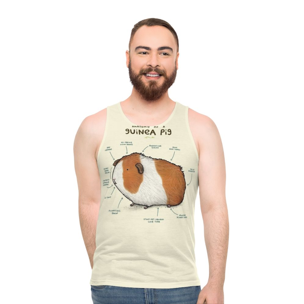 Anatomy of a Guinea Pig Unisex Tank Top