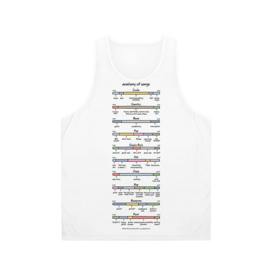 Anatomy of Songs Unisex Tank Top