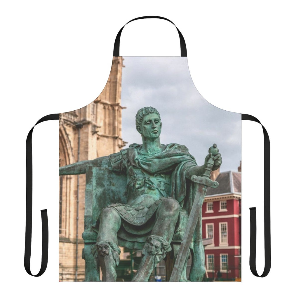Bronze statue of the Roman Emperor Constantine the Great, located at York Minster