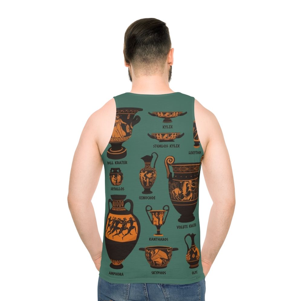 Ancient Greek Pottery Unisex Tank Top