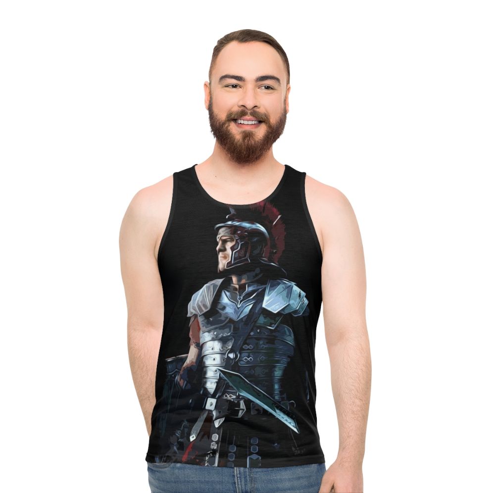 Ancient Roman Centurion Unisex Graphic Tank Top