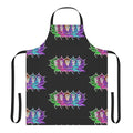 Big Mouth-themed cooking apron featuring Andrew Glouberman character