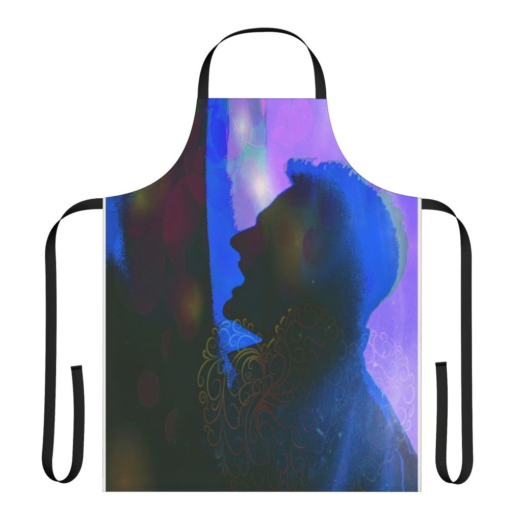 Apron featuring an Andy Bell inspired Erasure graphic design
