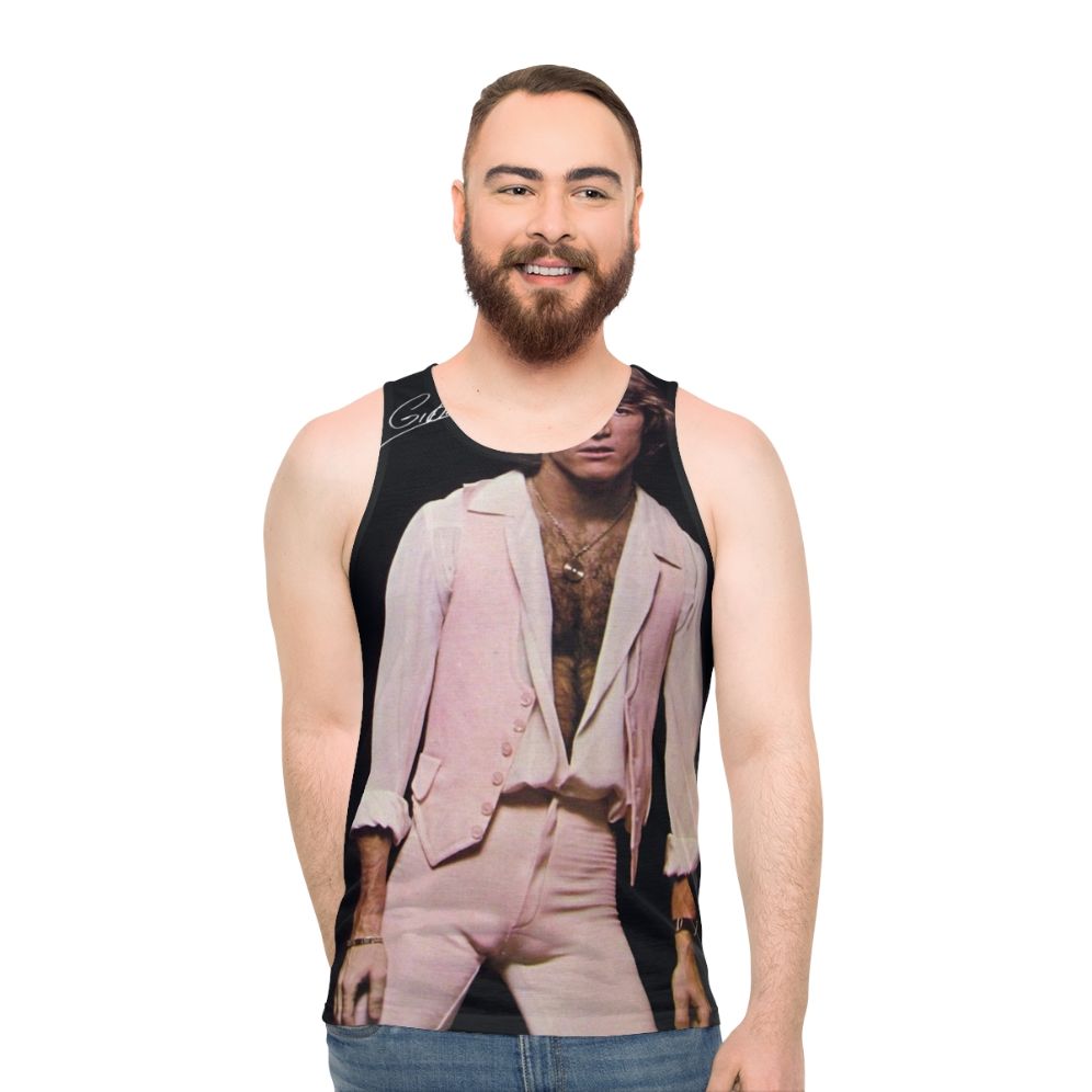 Andy Gibb Bee Gees Unisex Retro Pop Music Tank Top