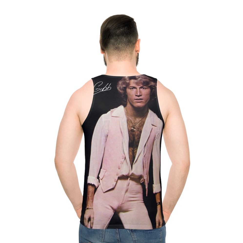 Andy Gibb Bee Gees Unisex Retro Pop Music Tank Top