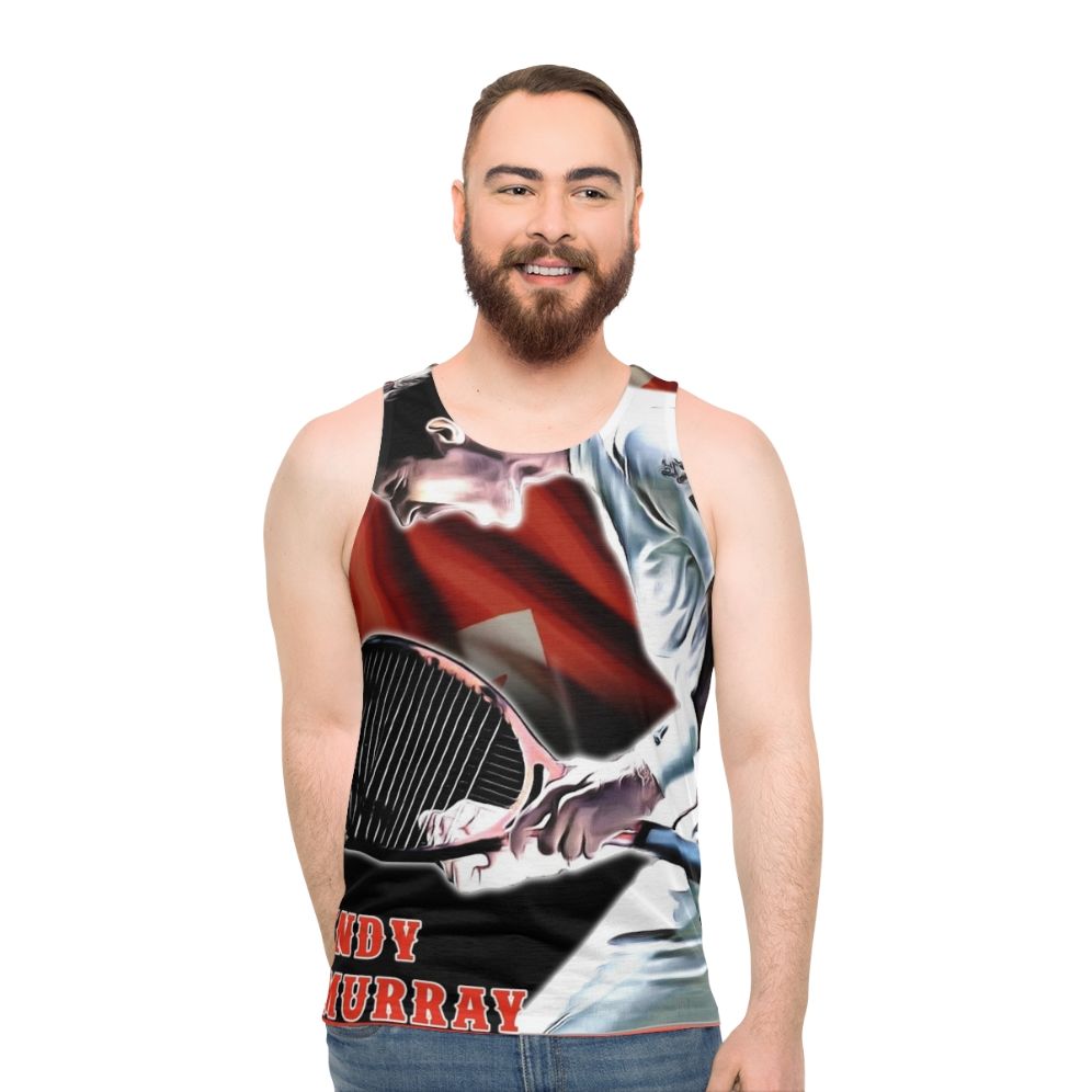 Andy Murray Unisex Tennis Tank Top