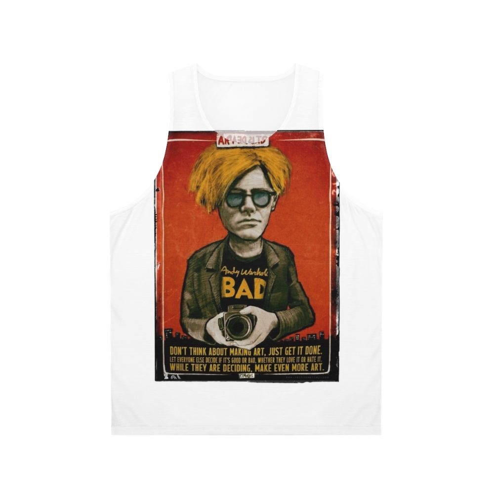 Andy Warhol Pop Art Design Unisex Tank Top