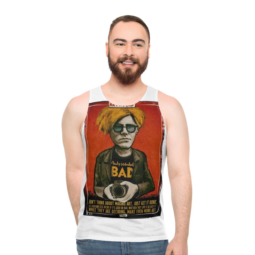 Andy Warhol Pop Art Design Unisex Tank Top
