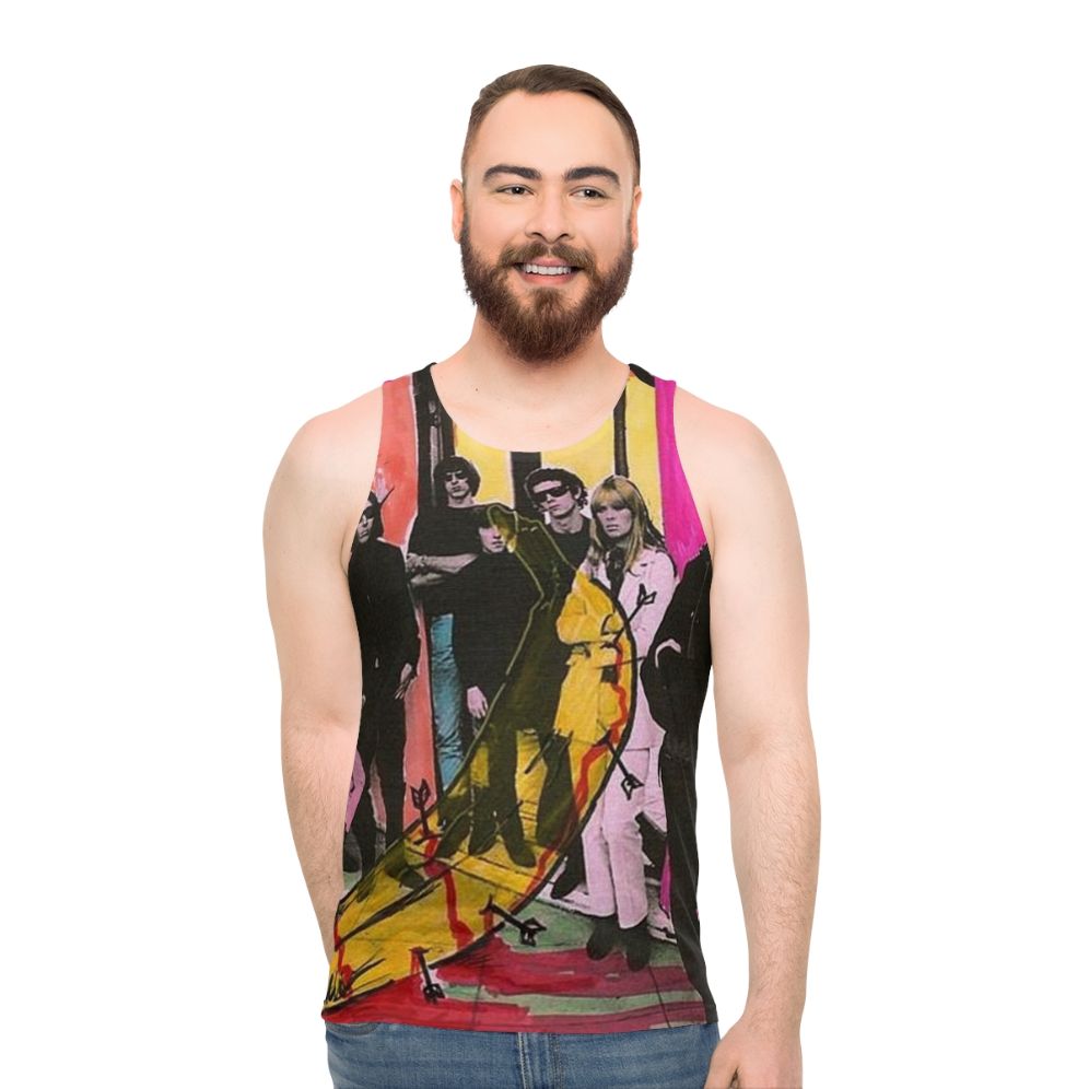 Andy Warhol and Velvet Underground Unisex Tank Top