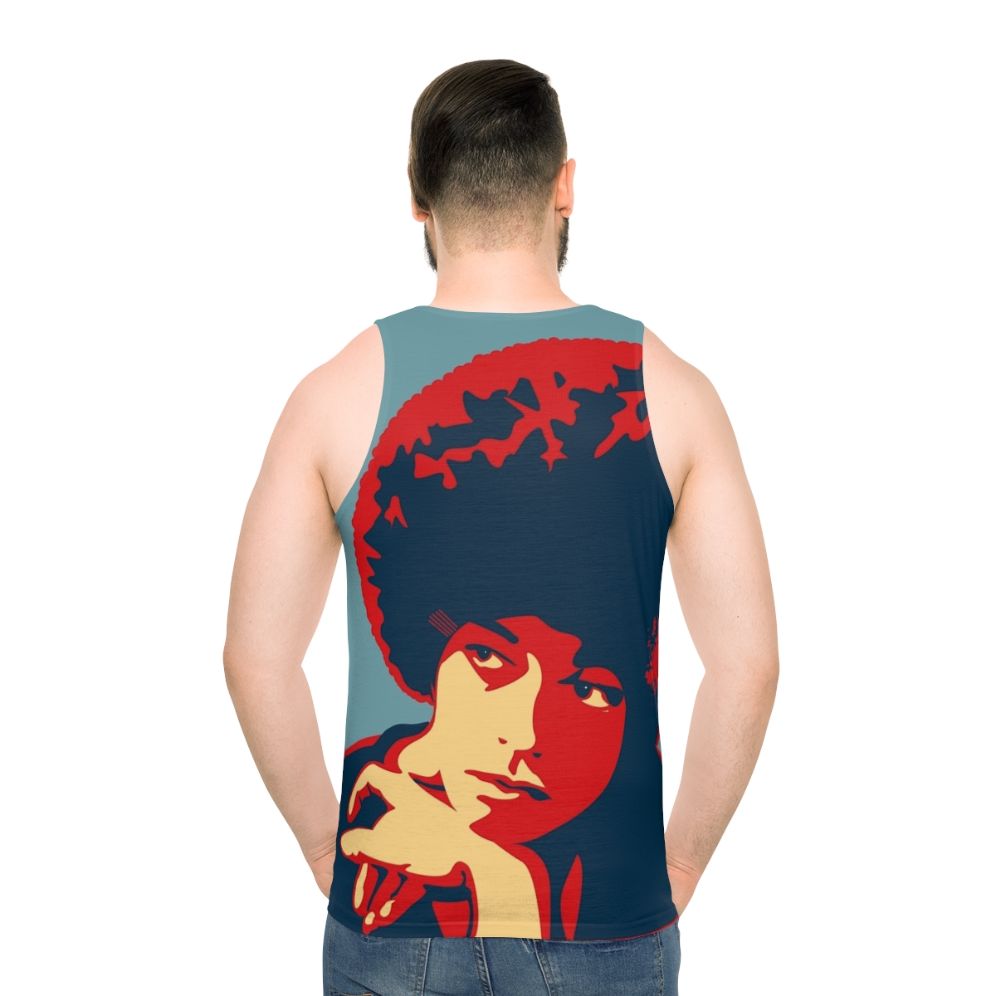 Angela Davis Unisex Tank Top
