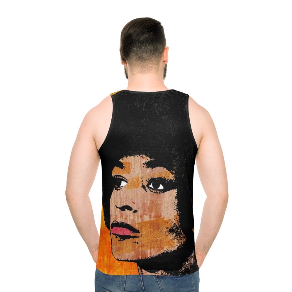 Angela Davis Unisex Tank Top