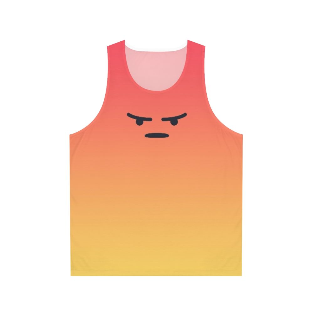 Angry React Facebook Meme Unisex Tank Top