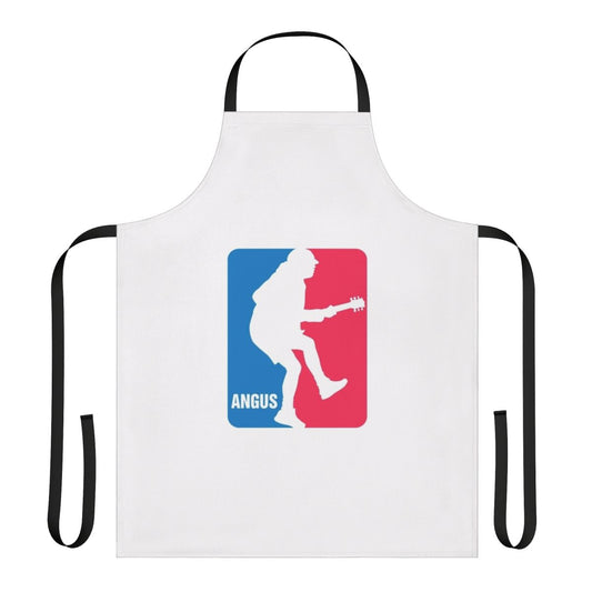 Angus Young Inspired Basketball Sport Apron