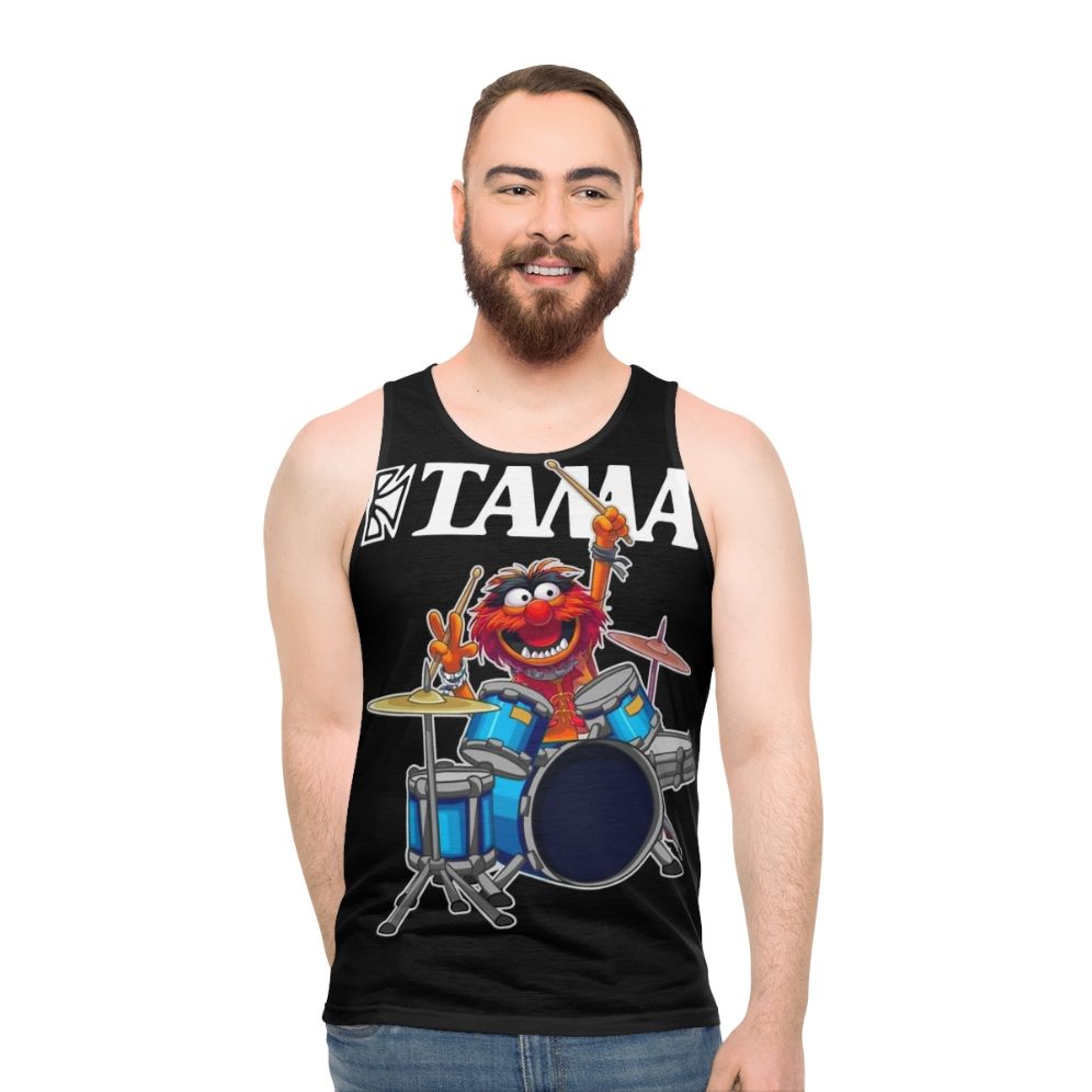 Animal Drummer Unisex Tank Top from The Muppets Show