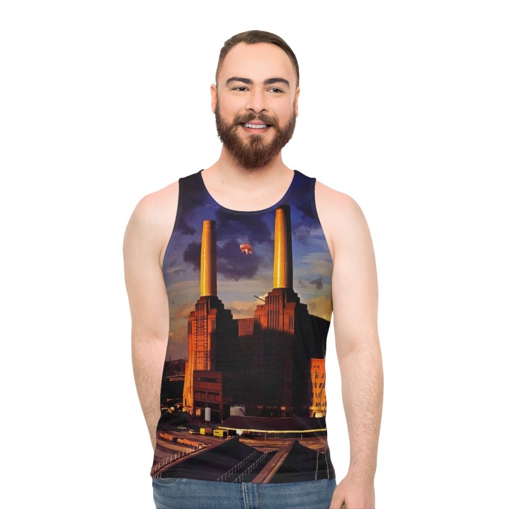 Unisex Animals Psychedelic Tank Top