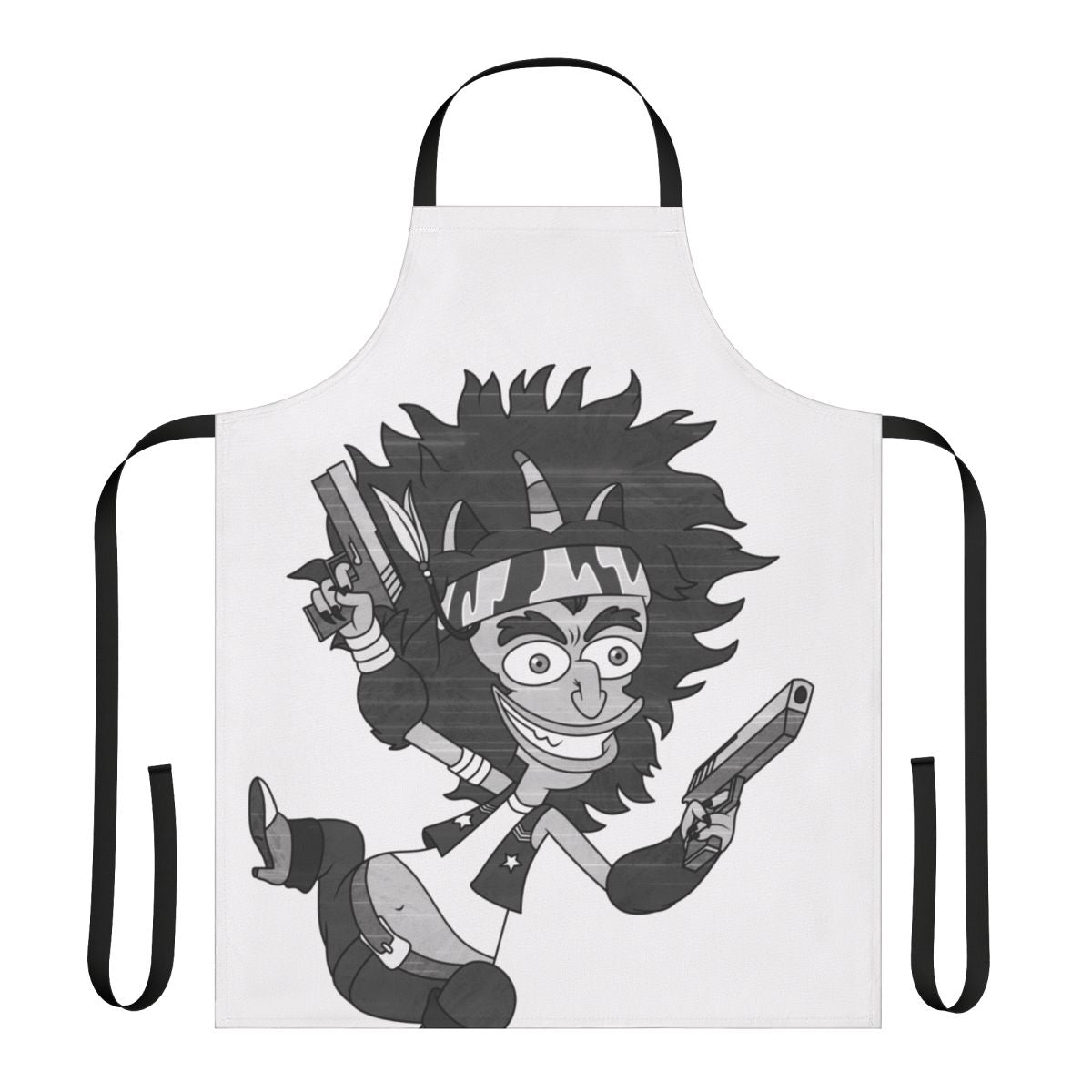 Apron featuring characters from the animated comedy series Big Mouth