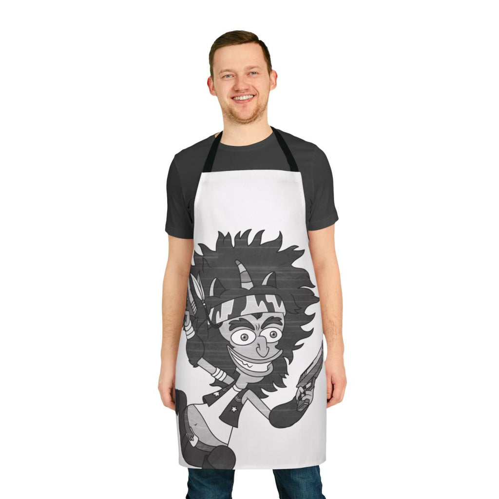 Apron featuring characters from the animated comedy series Big Mouth