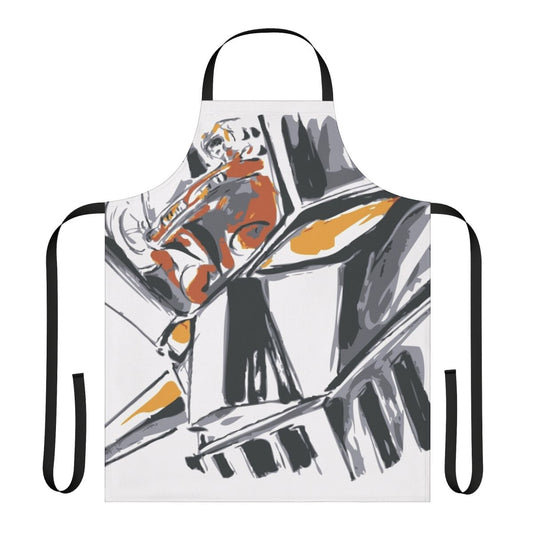 Mazinger Z Anime Apron with Iconic Mecha Design