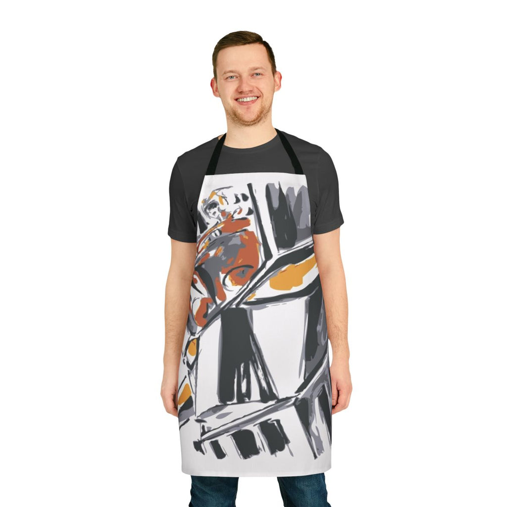 Mazinger Z Anime Apron with Iconic Mecha Design
